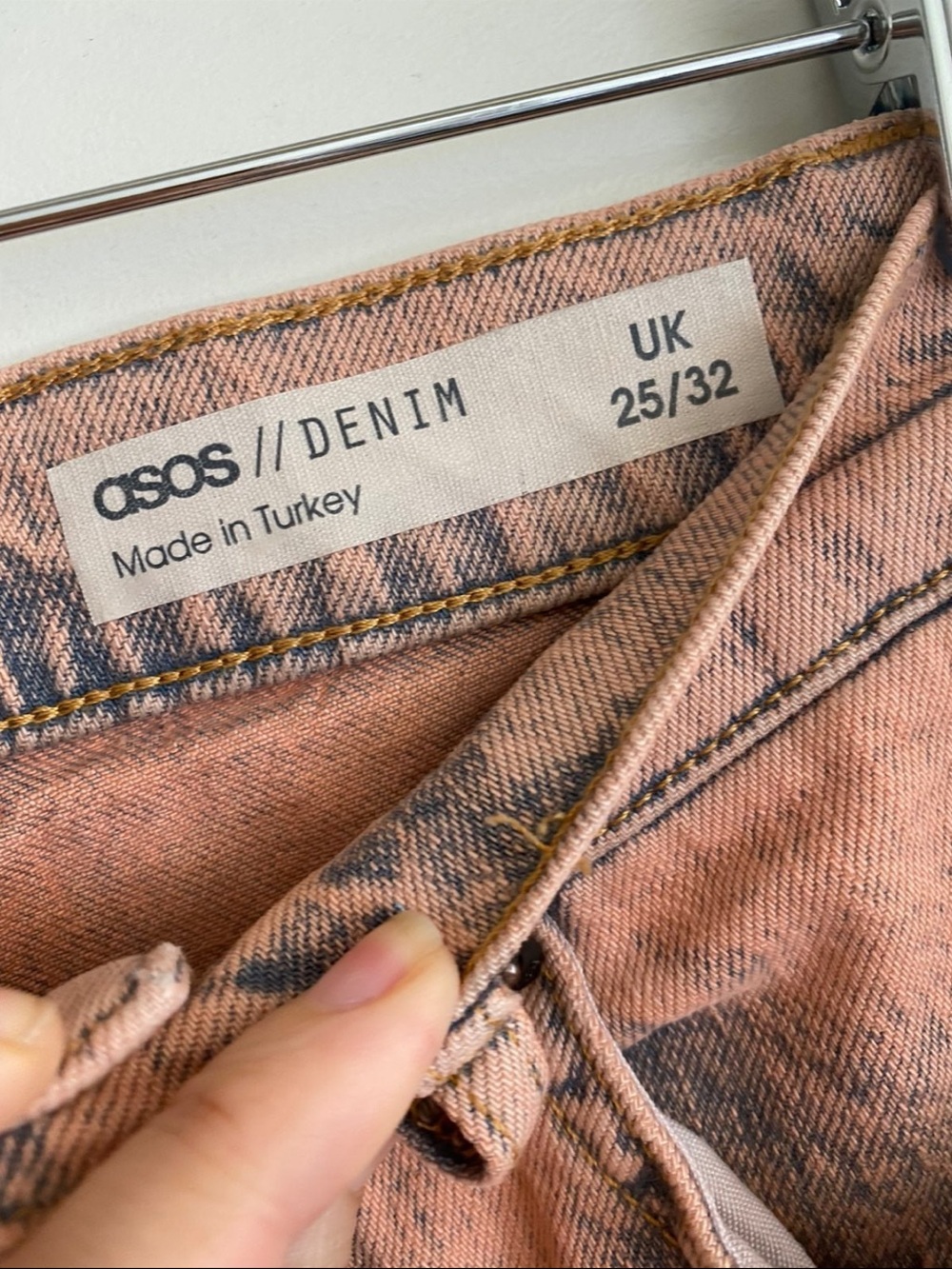 ASOS Acid Wash High Rise Jeans - Picture 2 of 4